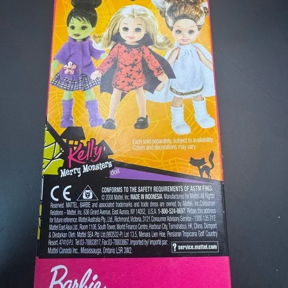 Barbie Kelly And Miranda Merry Monsters Target Exclusive In Box Fast Shipping - Picture 4 of 4